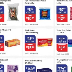 Tea at Africa Cash and Carry