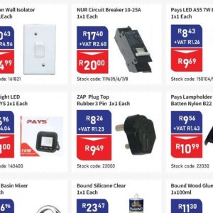 Plug at Africa Cash and Carry