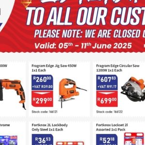 Saw at Africa Cash and Carry