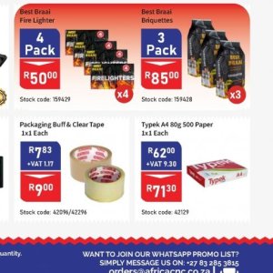 Paper at Africa Cash and Carry