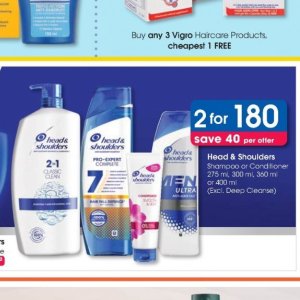 Shampoo at Clicks