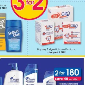 Shampoo at Clicks