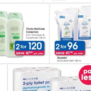Shampoo at Clicks
