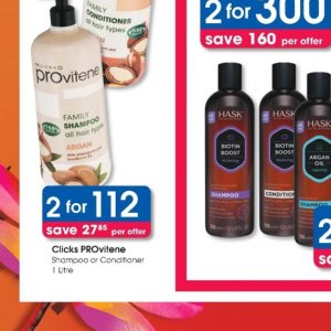 Shampoo at Clicks
