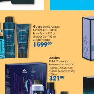 Shower gel at Clicks