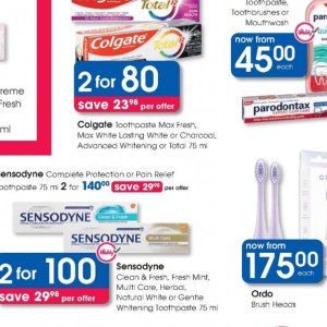 Toothpaste colgate  at Clicks