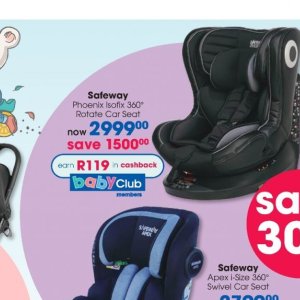 Car seat at Clicks