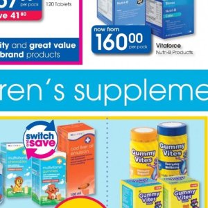 Supplements at Clicks