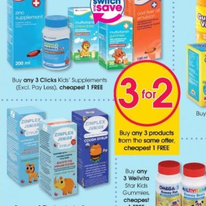 Supplements at Clicks