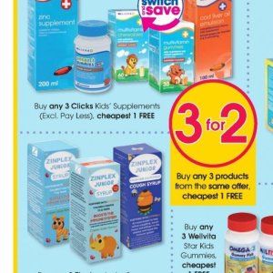 Supplements at Clicks