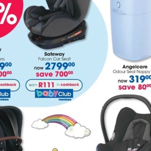 Car seat at Clicks