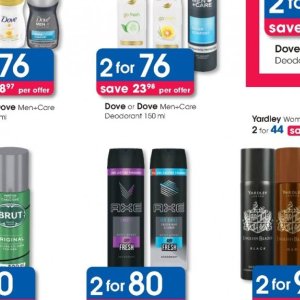 Deodorant dove  at Clicks