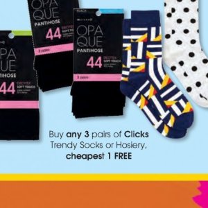 Socks at Clicks