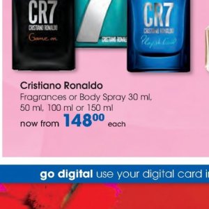 Body spray at Clicks