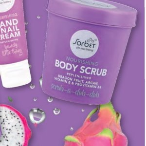 Body scrub at Clicks