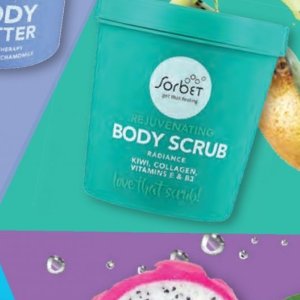 Body scrub at Clicks