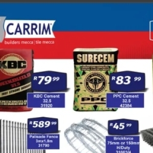 Cement at K.Carrim