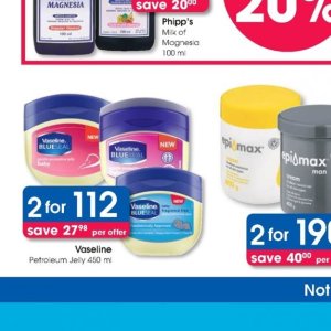 Petroleum jelly at Clicks