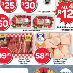 Strawberries at Pick n Pay Hyper