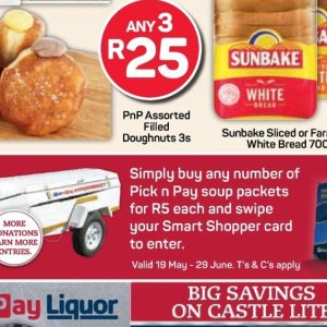 Doughnuts at Pick n Pay Hyper