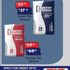 Adhesive at K.Carrim