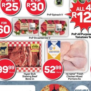 Strawberries at Pick n Pay Hyper