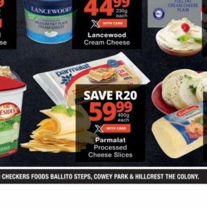 Cheese at Checkers