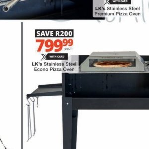 Oven at Checkers
