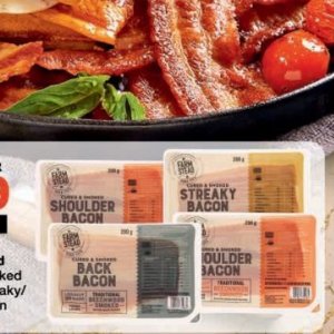 Bacon at Checkers