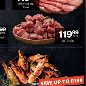 Beef at Checkers