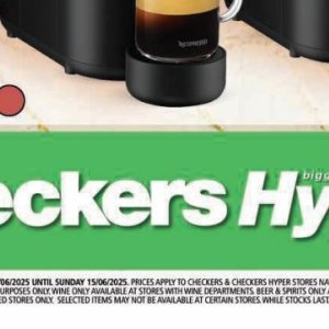 Wine at Checkers