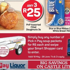 Doughnuts at Pick n Pay Hyper