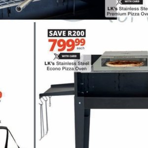 Oven at Checkers