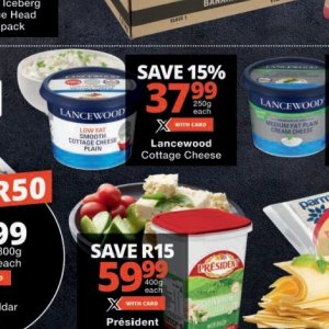 Cottage cheese at Checkers