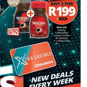 Coffee nescafe  at Checkers