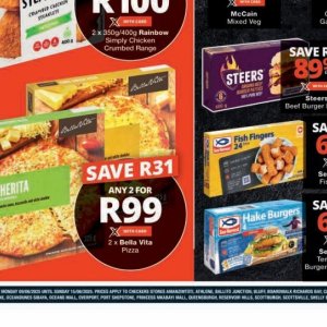 Pizza at Checkers