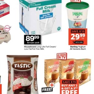 Yoghurt at Checkers