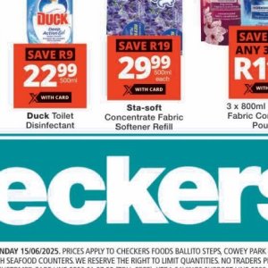 Softener at Checkers