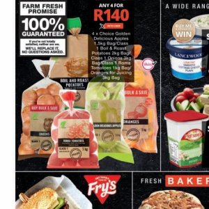 Potatoes at Checkers