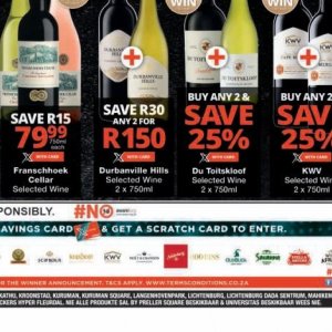 Wine at Checkers