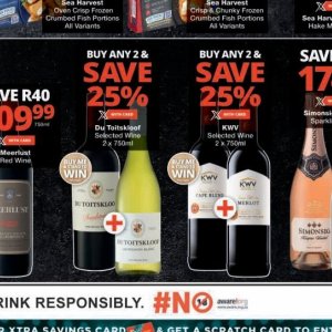 Wine at Checkers