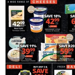 Cheese at Checkers