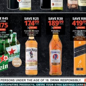 Rum at Checkers