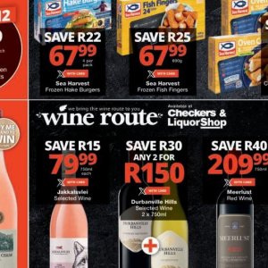 Wine at Checkers