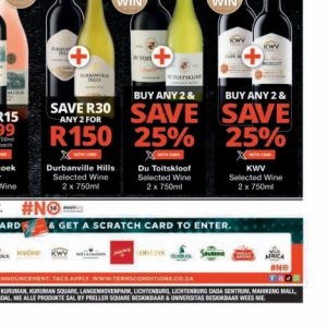 Wine at Checkers