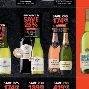 Wine at Checkers