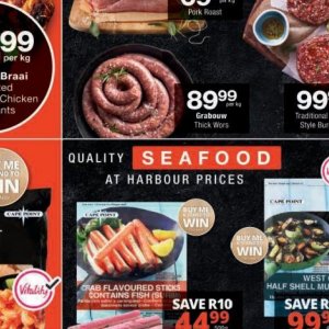 Seafood at Checkers