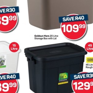 Storage box at Pick n Pay Hyper