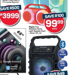 Speaker at Pick n Pay Hyper