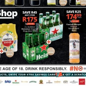Beer at Checkers